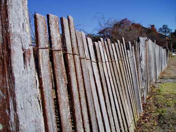 A fence at Hill End