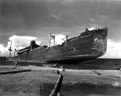 On board the Kinugawa Maru in 1944