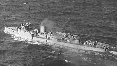 HMAS Doomba during WWII