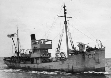 HMAS Olive Cam during World War II